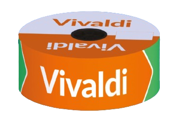 CINTA DE GOTEO LABERINTO 16MM, C-6000, 10CM, 1.4L/H, 3000M - VIVALDI