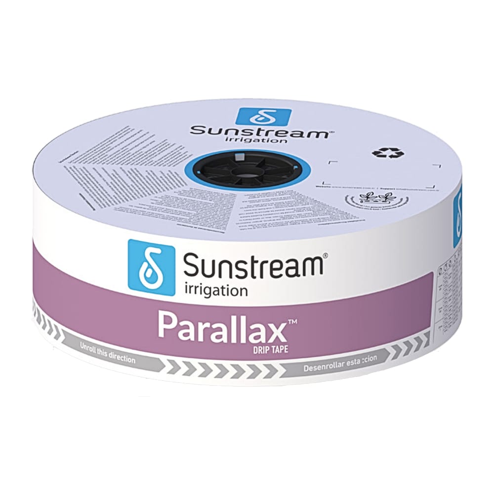 CINTA DE GOTEO LABERINTO CONTINUO SUNSTREAM C-6MIL, 0.10 CM , 1.8L/H – 3000 MTS